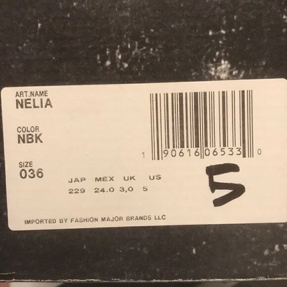 COOLWAY BLACK AND LIGHT BROWN SHOOTIES. NEW - Picture 7 of 7